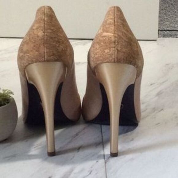 Rachel Roy Emma Raye Rose Peep Toe Heels NWOT - Picture 3 of 5